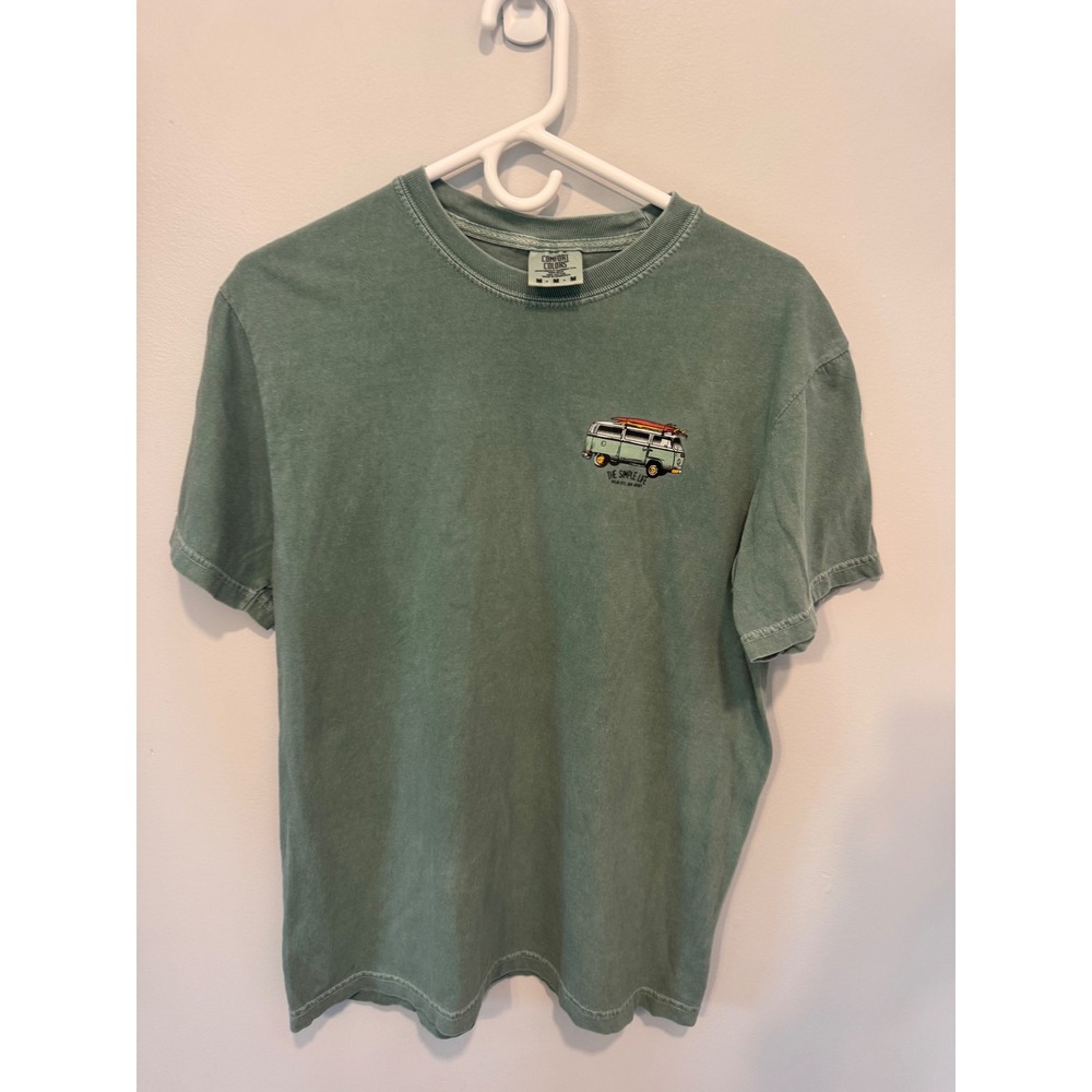 Comfort Colors The Simple Life Ocean City NJ Surf Van T-Shirt Men's Medium